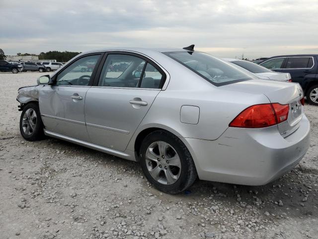 KNAGE228695287324 - 2009 KIA OPTIMA LX SILVER photo 2