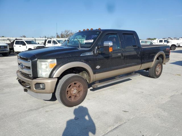 1FT8W3B60EEA41050 - 2014 FORD F350 SUPER DUTY BLACK photo 2