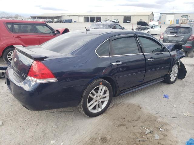 2G1WC5E36C1224781 - 2012 CHEVROLET IMPALA LTZ BLUE photo 3