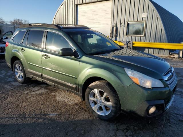 4S4BRBKC5D3215276 - 2013 SUBARU OUTBACK 2.5I LIMITED GREEN photo 4