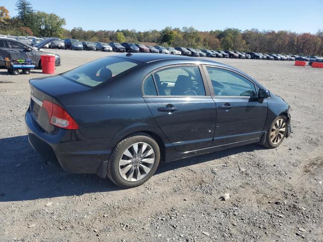 1HGFA16969L011584 - 2009 HONDA CIVIC EXL შავი ფოტო 3