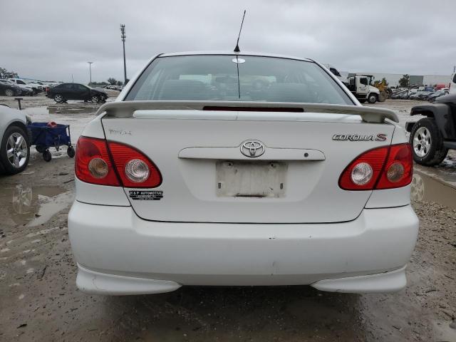 1NXBR32E06Z693593 - 2006 TOYOTA COROLLA CE WHITE photo 6