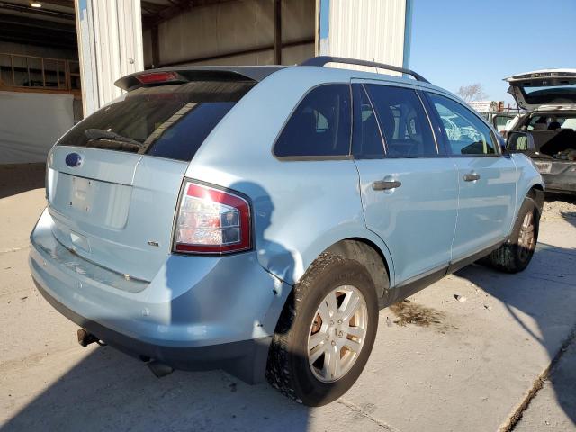 2FMDK46C18BA02365 - 2008 FORD EDGE SE BLUE photo 3