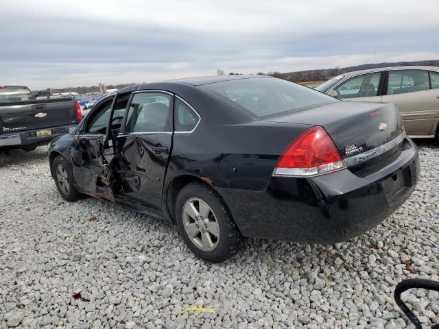 2G1WF5EK2B1123427 - 2011 CHEVROLET IMPALA LS BLACK photo 2