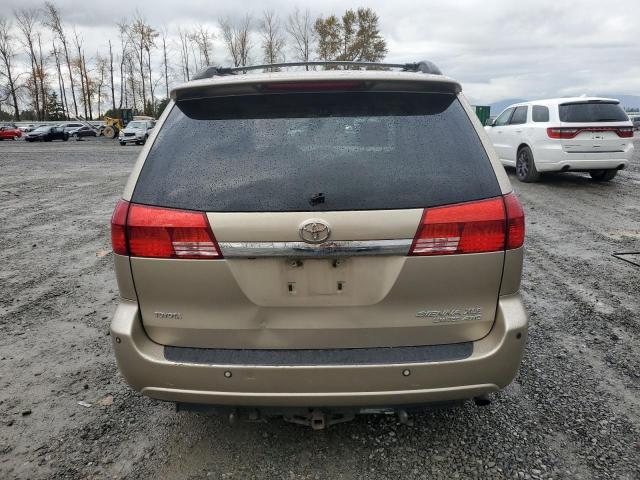 5TDBA22C04S015285 - 2004 TOYOTA SIENNA XLE GOLD photo 6