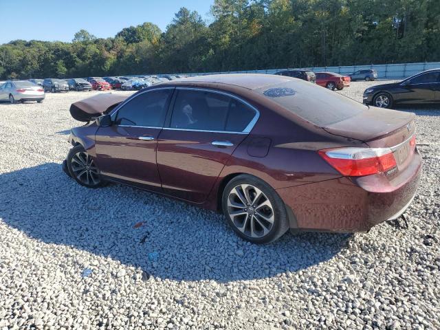 1HGCR2F50FA118068 - 2015 HONDA ACCORD SPORT BURGUNDY photo 2