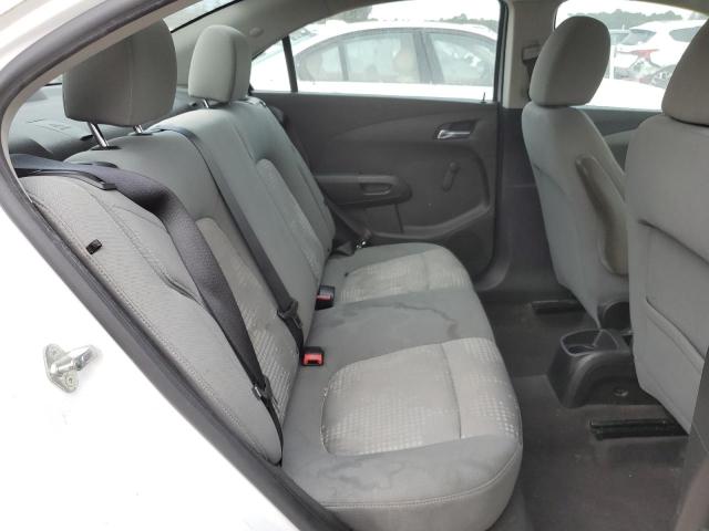 1G1JB5SH2C4161079 - 2012 CHEVROLET SONIC LS WHITE photo 10