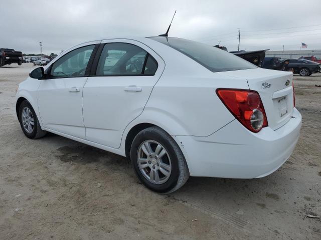 1G1JB5SH2C4161079 - 2012 CHEVROLET SONIC LS WHITE photo 2