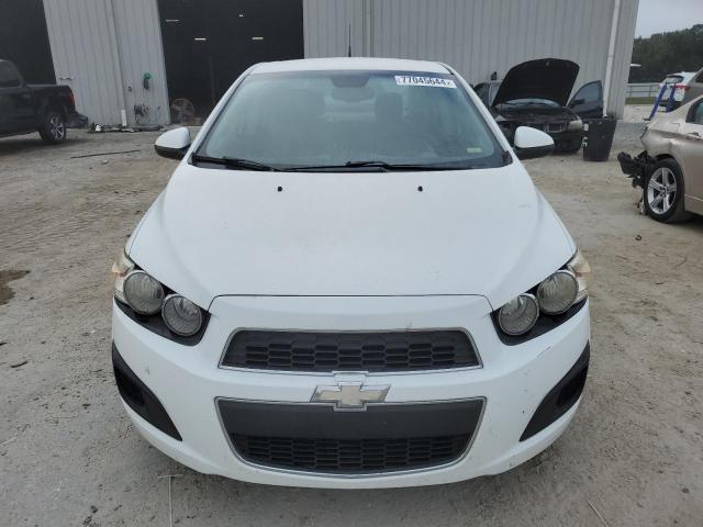 1G1JB5SH2C4161079 - 2012 CHEVROLET SONIC LS WHITE photo 5