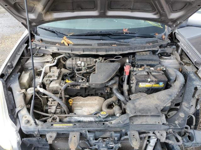 JN8AS5MT7CW614503 - 2012 NISSAN ROGUE S GRAY photo 12