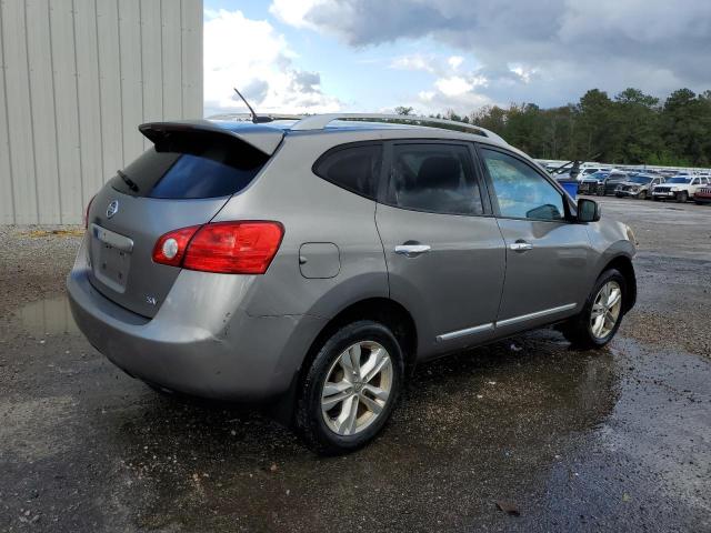 JN8AS5MT7CW614503 - 2012 NISSAN ROGUE S GRAY photo 3