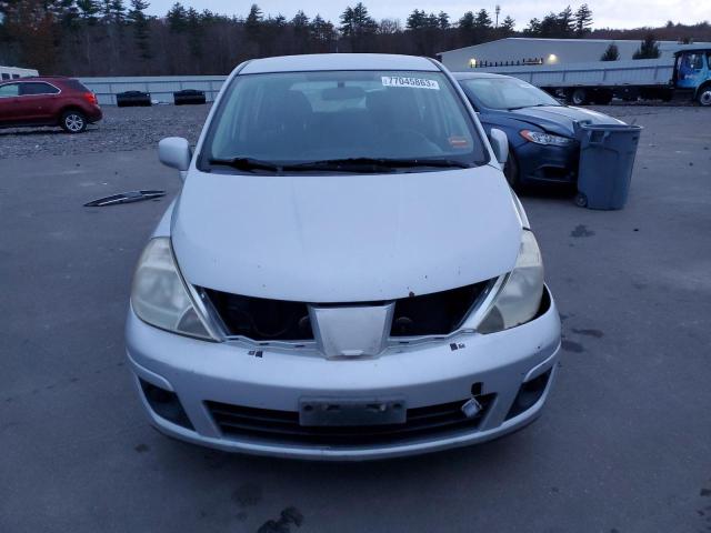 3N1BC13E97L351342 - 2007 NISSAN VERSA S SILVER photo 5