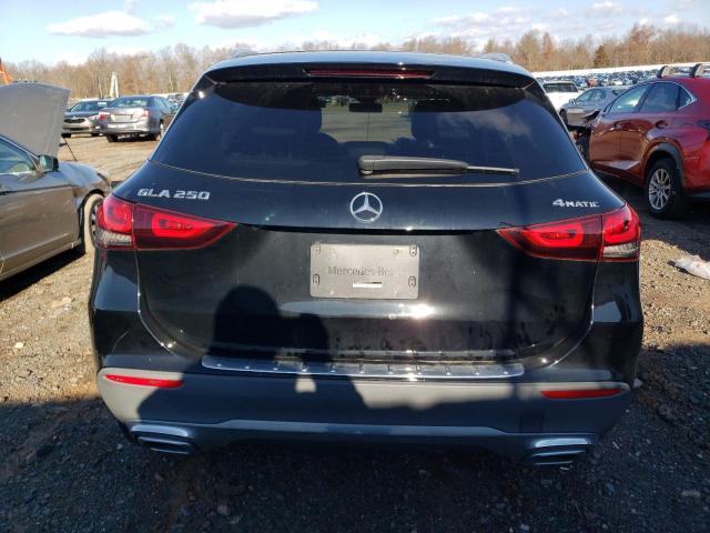 W1N4N4HB3MJ252723 - 2021 MERCEDES-BENZ GLA 250 4MATIC BLACK photo 6