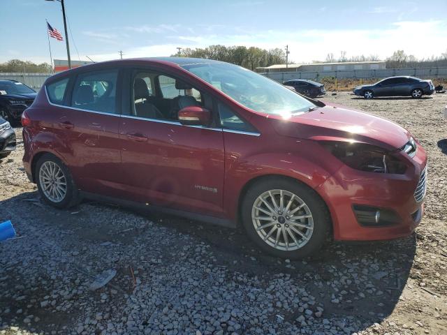 1FADP5BU7DL528851 - 2013 FORD C-MAX SEL RED photo 4