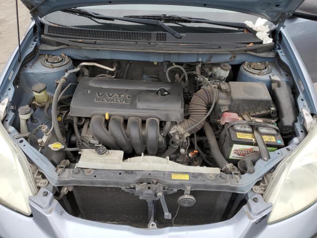 2T1KR32E03C037925 - 2003 TOYOTA COROLLA MA XR BLUE photo 11