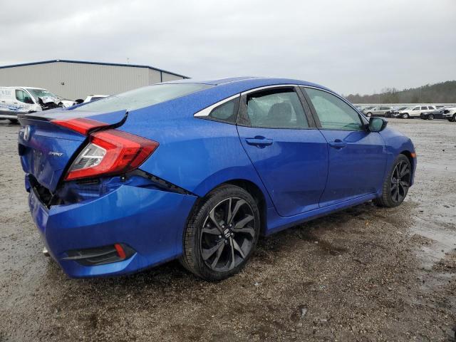 2HGFC2F87KH583077 - 2019 HONDA CIVIC SPORT 蓝色 照片 3