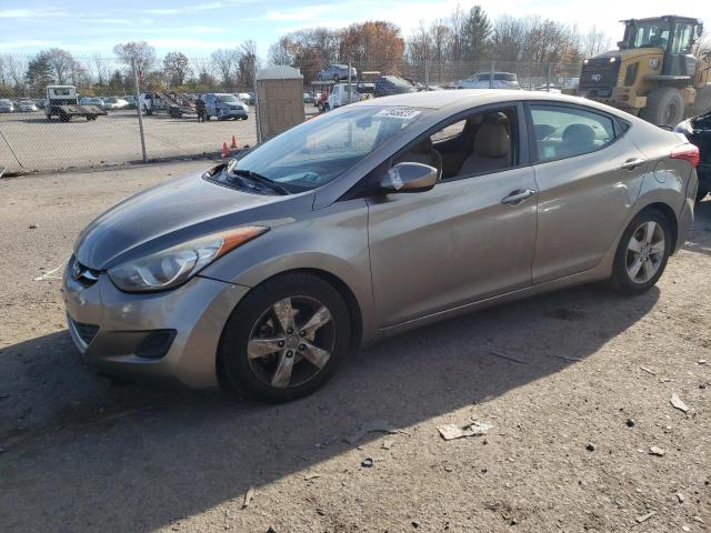 5NPDH4AE9DH300298 - 2013 HYUNDAI ELANTRA GLS GRAY photo 1