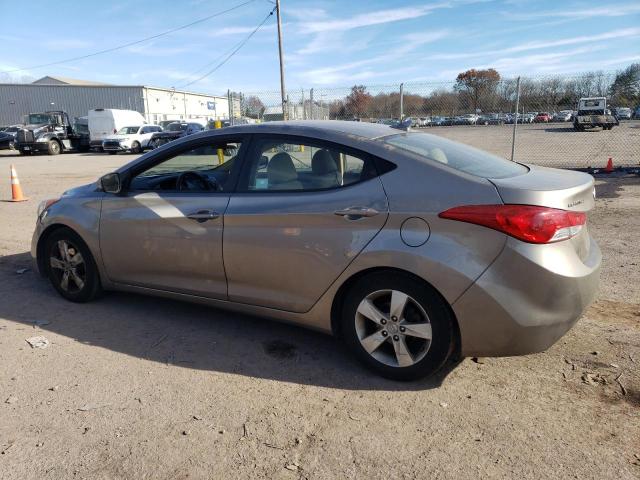 5NPDH4AE9DH300298 - 2013 HYUNDAI ELANTRA GLS GRAY photo 2