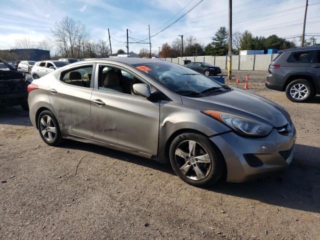 5NPDH4AE9DH300298 - 2013 HYUNDAI ELANTRA GLS GRAY photo 4