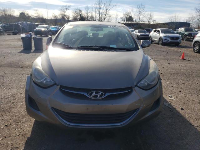 5NPDH4AE9DH300298 - 2013 HYUNDAI ELANTRA GLS GRAY photo 5