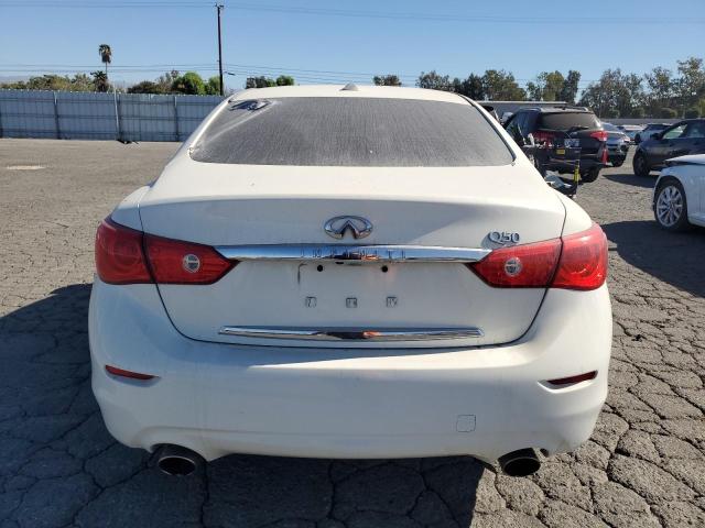 JN1CV7AP0HM641319 - 2017 INFINITI Q50 BASE WHITE photo 6