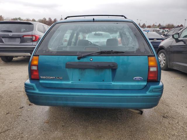 3FASP15J7SR189234 - 1995 FORD ESCORT LX TEAL photo 6