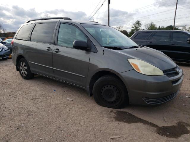 5TDZA23C04S099590 - 2004 TOYOTA SIENNA CE GRAY photo 4