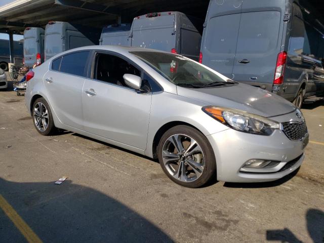 KNAFZ4A85G5490201 - 2016 KIA FORTE EX GRAY photo 4