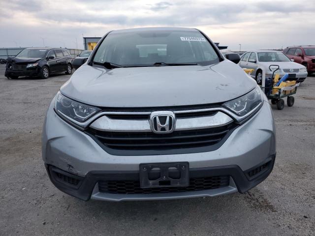 2HKRW6H31KH220020 - 2019 HONDA CR-V LX SILVER photo 5