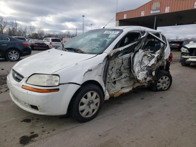 KL1TD62675B388790 - 2005 CHEVROLET AVEO BASE Ağ foto 1