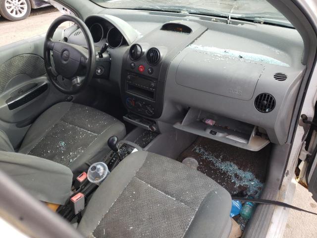 KL1TD62675B388790 - 2005 CHEVROLET AVEO BASE Ağ foto 8