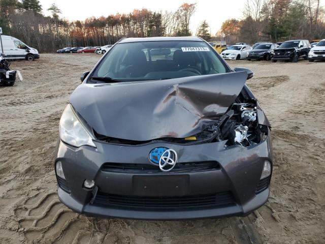 JTDKDTB3XD1553373 - 2013 TOYOTA PRIUS C GRAY photo 5