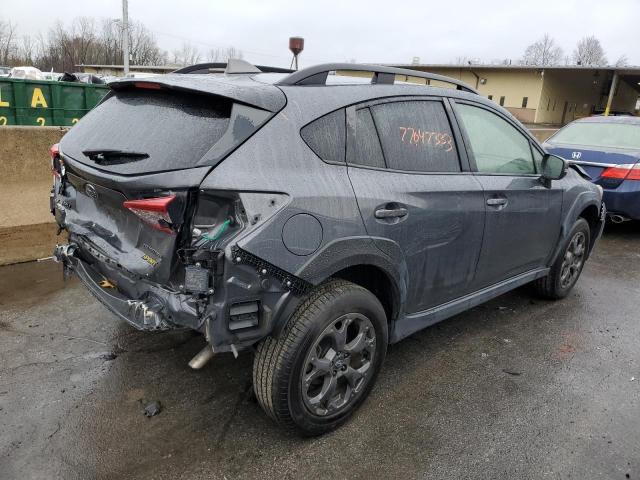 JF2GTHSC9MH385093 - 2021 SUBARU CROSSTREK SPORT GRAY photo 3