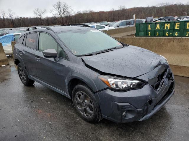 JF2GTHSC9MH385093 - 2021 SUBARU CROSSTREK SPORT GRAY photo 4