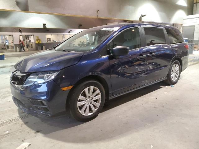 5FNRL6H29JB039003 - 2018 HONDA ODYSSEY LX BLUE photo 1