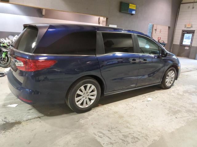 5FNRL6H29JB039003 - 2018 HONDA ODYSSEY LX BLUE photo 3