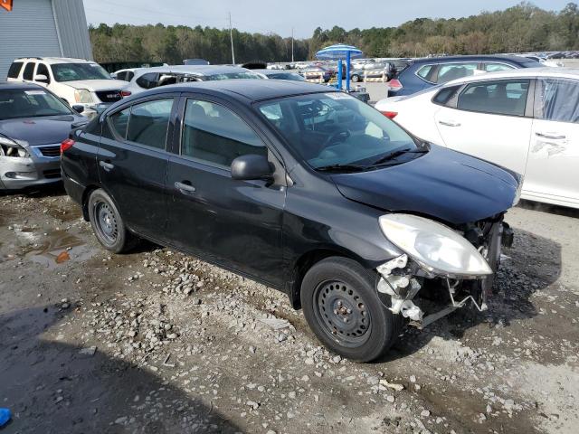 3N1CN7AP9EL835238 - 2014 NISSAN VERSA S BLACK photo 4