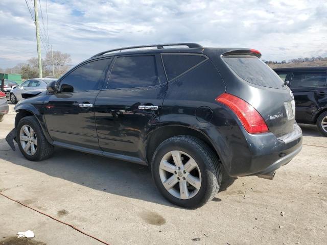 JN8AZ08W17W610830 - 2007 NISSAN MURANO SL BLACK photo 2