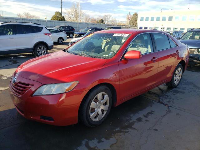 4T4BE46K38R045322 - 2008 TOYOTA CAMRY CE RED photo 1