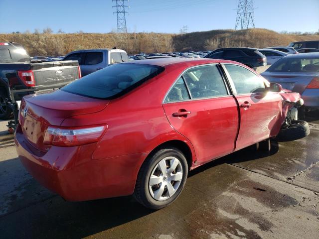 4T4BE46K38R045322 - 2008 TOYOTA CAMRY CE RED photo 3