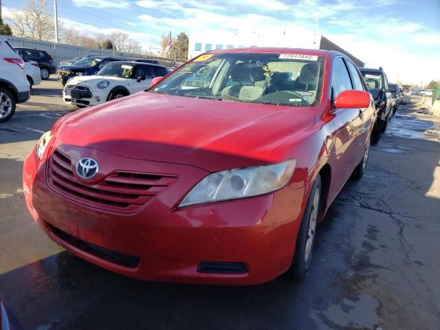 4T4BE46K38R045322 - 2008 TOYOTA CAMRY CE RED photo 5