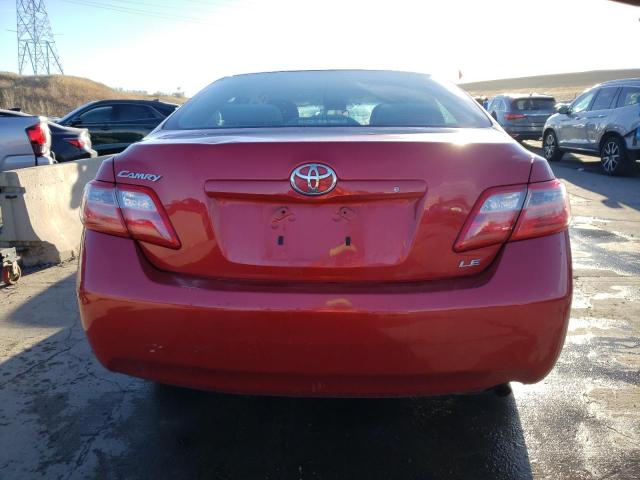 4T4BE46K38R045322 - 2008 TOYOTA CAMRY CE RED photo 6