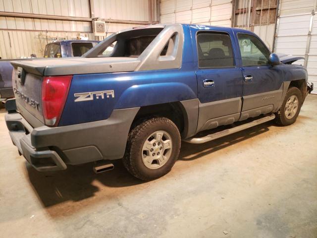 3GNEC13T63G144264 - 2003 CHEVROLET AVALANCHE C1500 BLUE photo 3