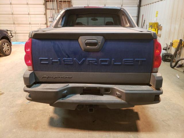 3GNEC13T63G144264 - 2003 CHEVROLET AVALANCHE C1500 BLUE photo 6