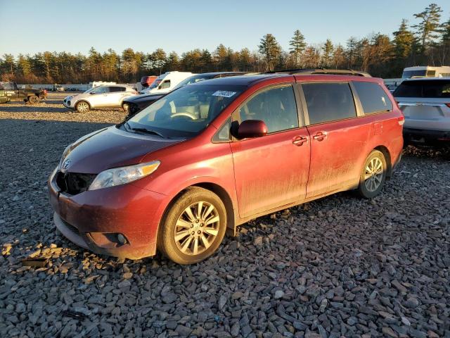 5TDDK3DC9CS037406 - 2012 TOYOTA SIENNA XLE RED photo 1