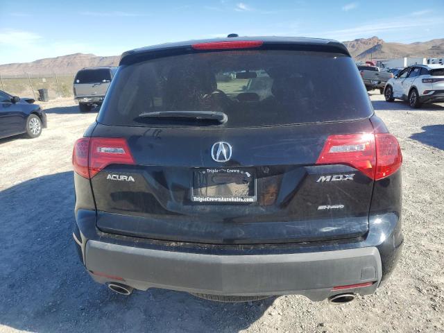 2HNYD28548H508704 - 2008 ACURA MDX SPORT BLACK photo 6