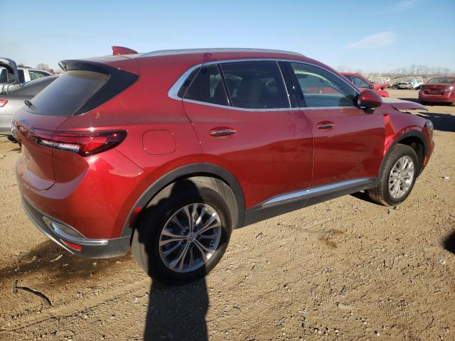 LRBAZLR42ND062046 - 2022 BUICK ENVISION PREFERRED Tünd qırmızı foto 3