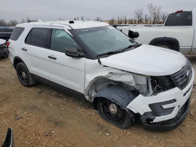 1FM5K8ARXHGC63221 - 2017 FORD EXPLORER POLICE INTERCEPTOR 白色 照片 4