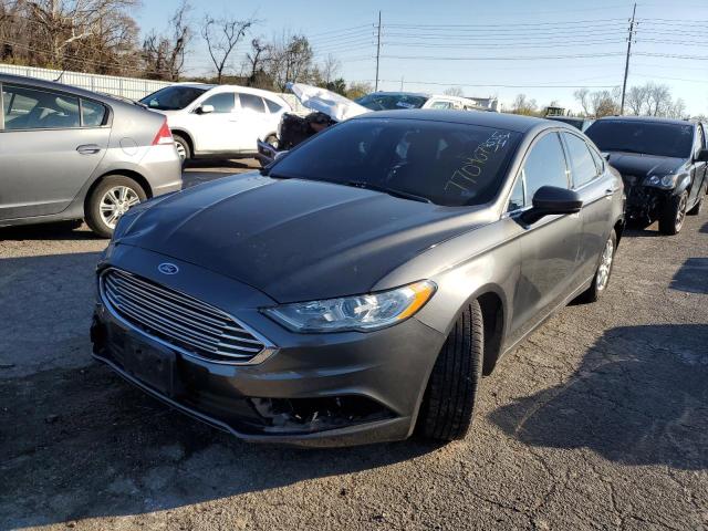 3FA6P0G7XHR113870 - 2017 FORD FUSION S CHARCOAL photo 1