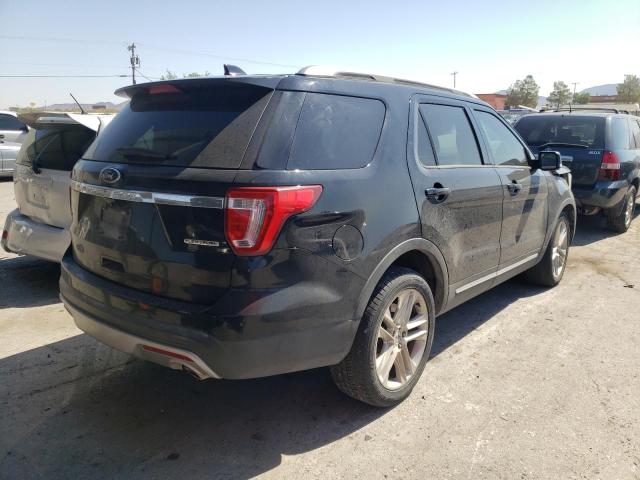 1FM5K7D85GGA85455 - 2016 FORD EXPLORER XLT BLACK photo 4